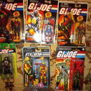 GI joe 6x action fire lot collection